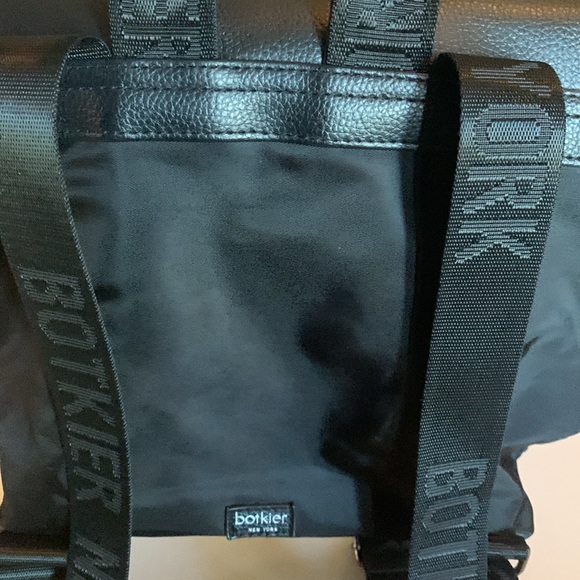 Botkier Trigger Black Backpack with Zipper Details - Picture 5 of 7